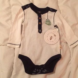Burt’s bee baby onesie